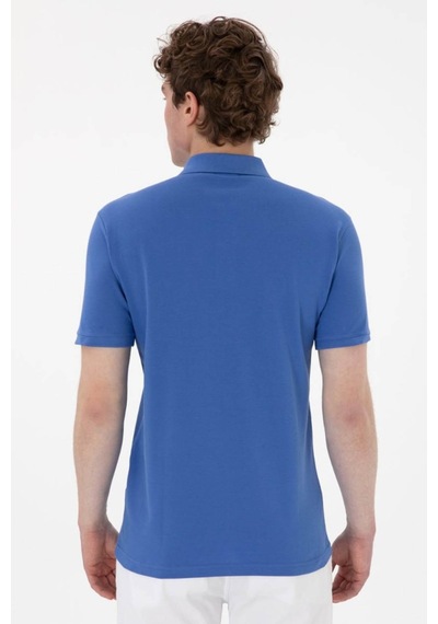 U.S. Polo Assn. U.s. Polo Assn. Gtp04ıy026 Mavi Erkek Polo Yaka T-shirt Pu-8731
