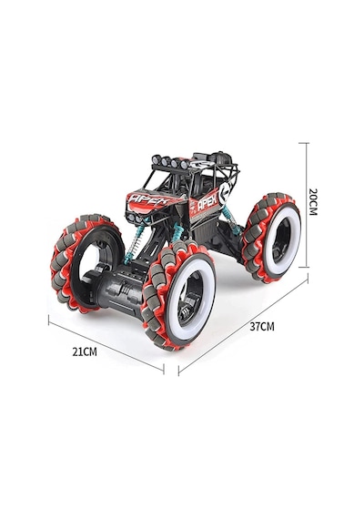 Uzaktan Kumandalı Firewheels Drift Climbing Arazi Aracı Dev Boy Kırmızı