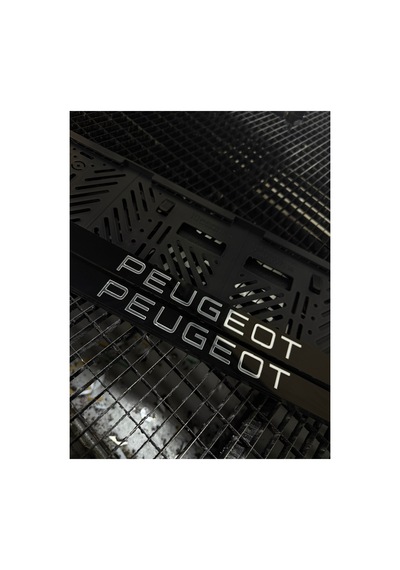 Peugeot Model Uyumlu Kazıma Logolu Pleksi Plakalık - 727252521