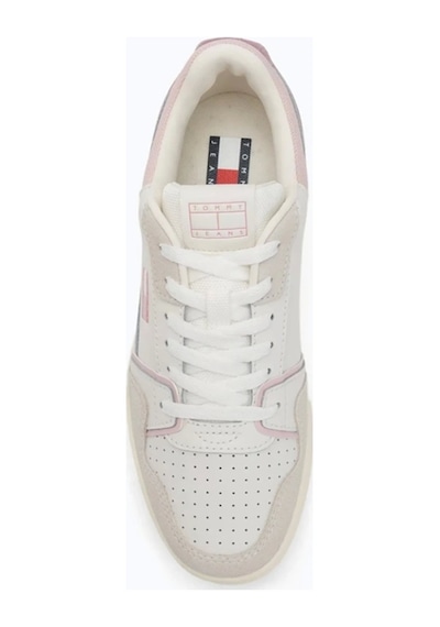 Tommy Jeans Kadın Retro Basketbol Beyaz Sneaker En0en0281802s Beyaz
