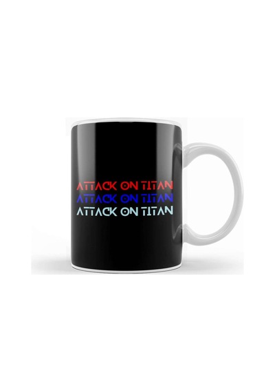 Attack On Titan 05 Kupa Bardak Porselen Karışık
