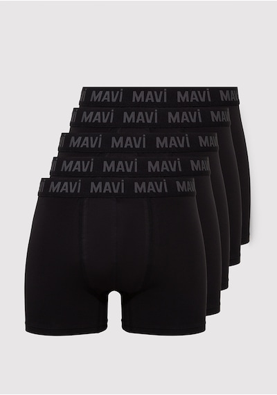 Mavi - 5Li Siyah Basix Boxer Seti 0911238-900