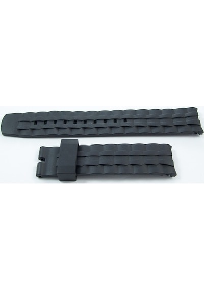 Casio Ef 550 Silikon Kordon 1. Kalite Muadil Kayış Siyah Tokasız