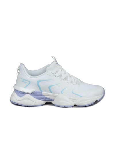 Jump 29907 Phlon Hafif Taban Bağcıklı Kadın Spor Ayakkabı Beyaz Beyaz