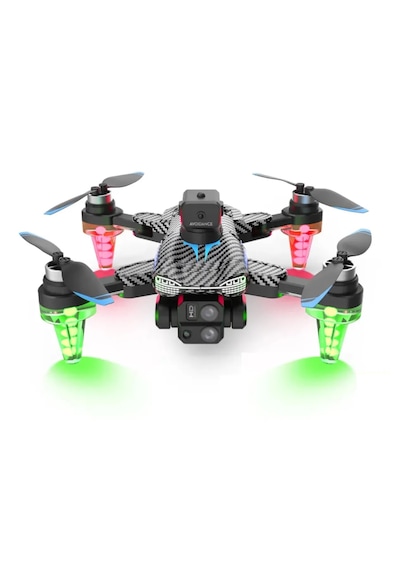 C19s Hd Dual 360 Kamera Katlanabilir Çantalı Drone Seti Karbon