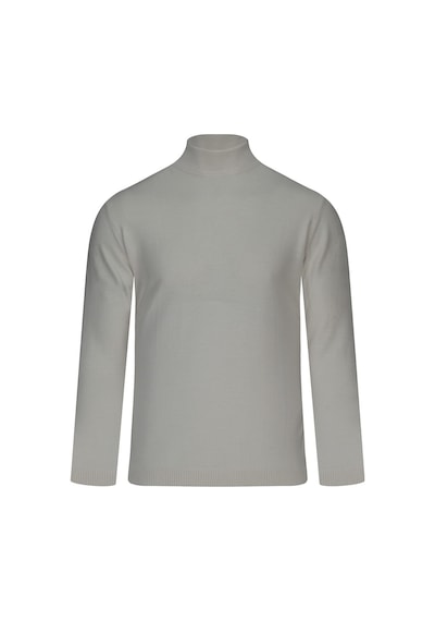 Hatemoğlu Taş Regular Fit Yarım Balıkçı Yaka Yünlü Kazak 2982363 Taş