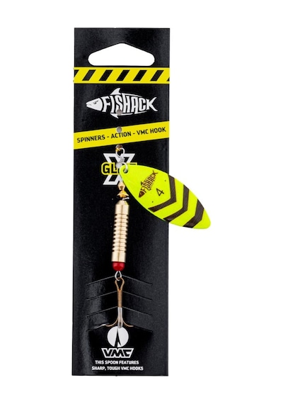 Döner Kaşık - Fishack Glidex - Neon Flash - 12g - No:4 - Alabalık/turna/levrek Olta Kaşığı
