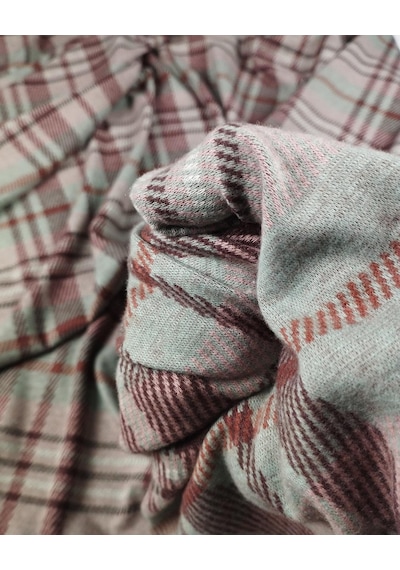 Yeşil Bordo Pembe Renklerde Örme Kumaş En 150 Cm X Boy 300 Cm -9679 Renkli