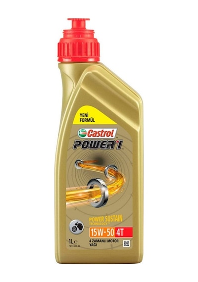 Castrol Power1 15w/50 4t 1 Lt 4 Zamanlı Motosiklet Yağı