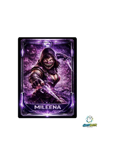 Mortal Kombat Mileena 99 Parça Ayaklı Puzzle Dekoratif Çocuk Yapbozu 0223