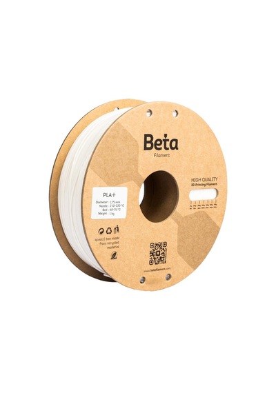 Beta Pla+ Filament White Beyaz