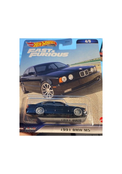 Fast Furıous 1991 Bmw M5 1:64 Ölçek Hotwheels Premium