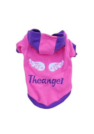 Köpek Ve Kedi İçin The Angel Polarlı Kışlık Sweat Pet Kıyafet