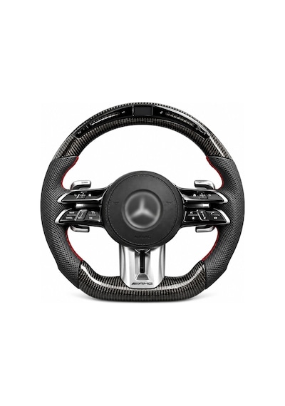 Autogp Mercedes Amg 2021 Direksiyon Simidi Ledli Carbon F1 Vites+cruze Control+airbag