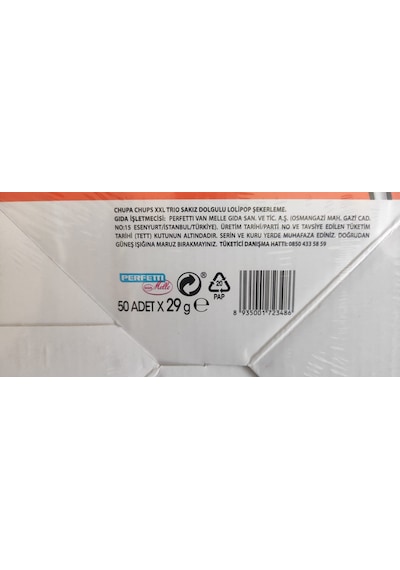 Chupa Chups XXL Büyük Lolipop 50 x 29 G