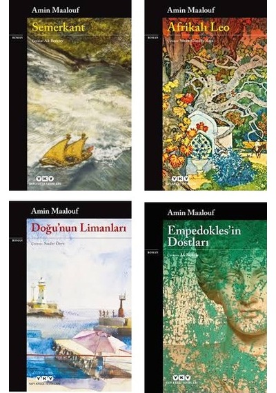 Amin Maalouf 4 Kitap Set - Semerkant - Afrikalı Leo - Doğu'n