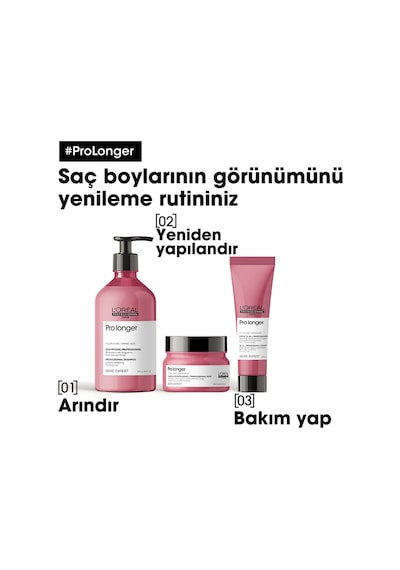 L'Oréal Professionnel Serie Expert  Pro Longer Uzun Saçlar için Bakım Şampuanı 500 ML