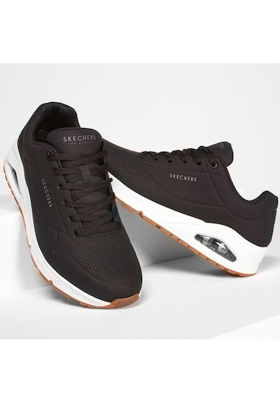 Skechers Uno Stand On Air Erkek Günlük Spor Ayakkabı52458tk-blk Siyah