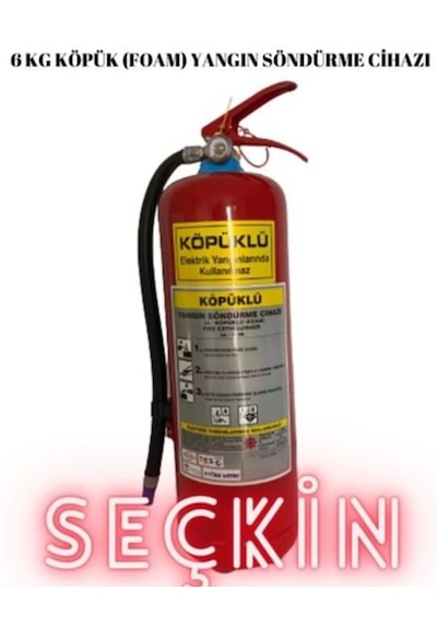 6 Kg Foam Yangın Söndürme Tüpü