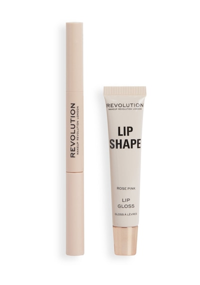 Revolution Lip Shape Dudak Kiti Rose Pink