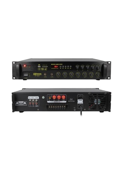 Bofmann Bf-1005t 1000 Watt Usb-sd-bluetooth Hat Trafolu 5 Bölgeli Mixer Anfi