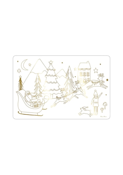 Meri Meri - Christmas Colouring Placemats - Yeni Yıl Boyamalı Amerikan Servisi - 8'li