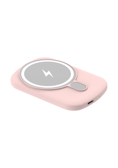 Ixtech Ix-pb033 5.000 Mah 15w Magsafe Powerbank Taşınabilir Şarj Cihazı -pembe Pembe