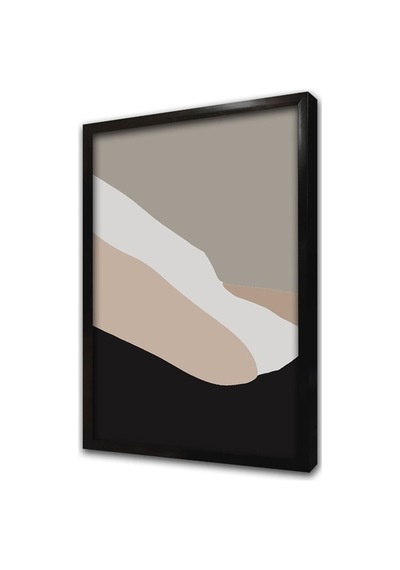 Minimalist Soyut Üçlü Çerçeveli Mdf Tablo Seti-173769
