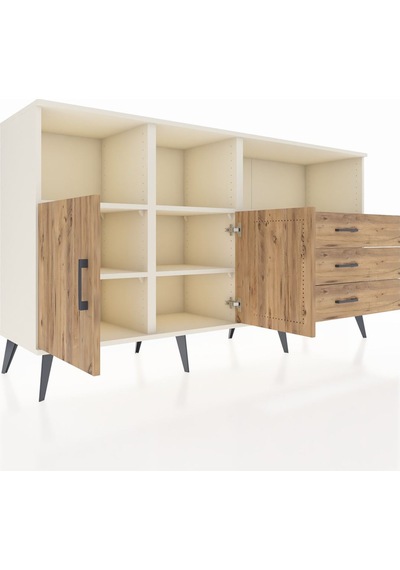 Hyperion Konsol 5 Raflı 3 Çekmeceli 2 Kapaklı 176x44x99 Aytaşı-çam Aytası/atlas Çam - Aytası Hyperion Konsol 5 Raflı 3 Çekmeceli 2 Kapaklı 176x44x99 Aytaşı-çam Aytası/atlas Çam - Aytası