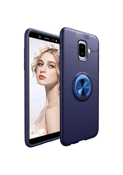 Samsung Uyumlu Galaxy J6 Plus (Sm-J610F) Yüzüklü Manyetik Ravel Kilif 513341906