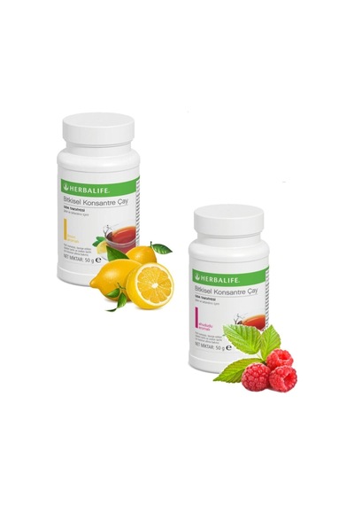 Herbalife Bitkisel Konsantre Çay 2set 50 G Limon + Ahududu