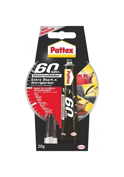 Pattex 60 Saniye Universal Yapıştırıcı  20G