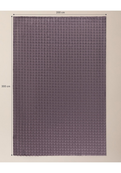 Madame Coco Vivre Bubble Halı - Koyu Mürdüm - 200x300 Cm 8684427183083 Çok Renkli 200 X 300 K.mürdüm