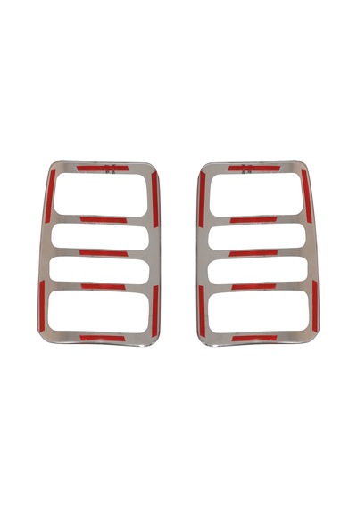 Volkswagen Caddy Uyumlu 2003-2014 Stop Çerçevesi 2 Parça Abs Krom Kaplama