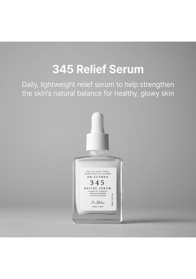 Dr. Althea 345 Relief Serum Çay Ağacı Suyu Niasinamid Pantenol Pdrn İçeren Yatıştırıcı Ve Bariyer Güçlendirici Serum 30 Ml