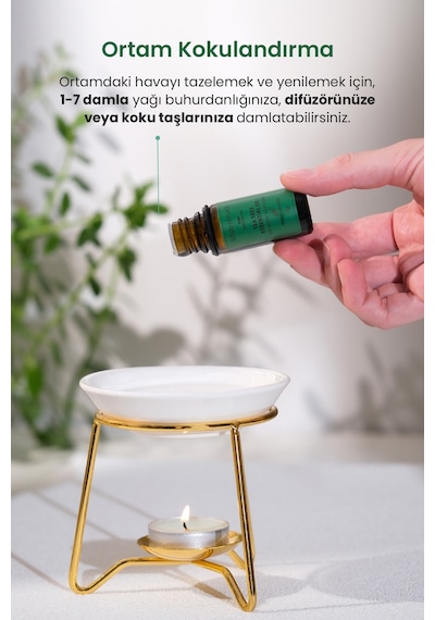 Bade Natural Çay Ağacı Uçucu Yağı %100 Saf 10 ML
