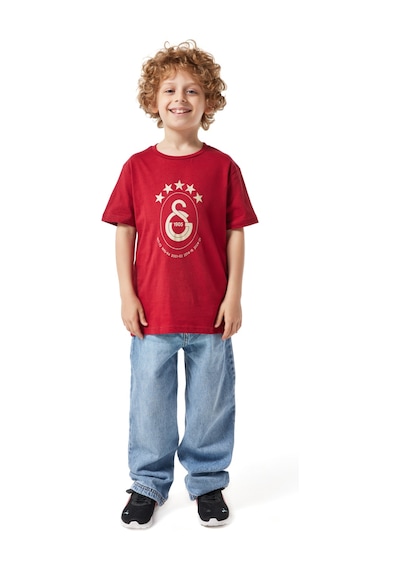 Gsstore Galatasaray 5 Yıldız Çocuk T-shirt C251352-1 Kırmızı