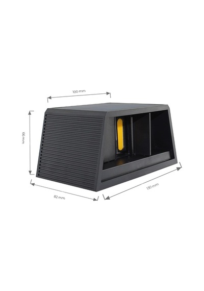 Çift Yönlü Ayarlanabilir Solar Aplik 3200k Sarı Işık