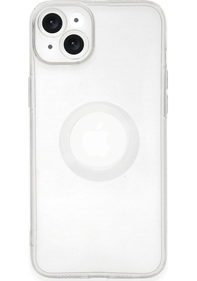 Newface Apple Uyumlu iPhone 14 Plus Kılıf Santa Lens Silikon - Şeffaf Şeffaf