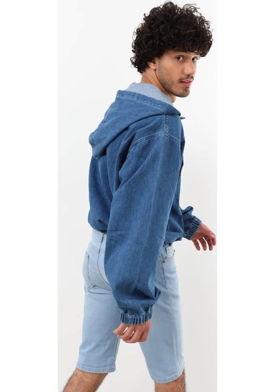 Keepout Erkek Jean Sweatshirt Koyu Mavi 001