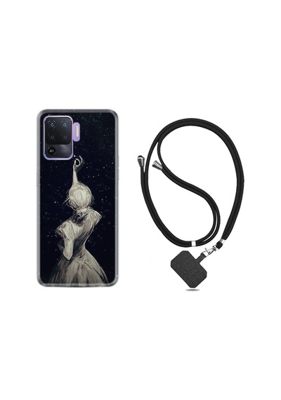Oppo Reno 5 Lite Kilif Boyun Askili Star Woman 1332 542805776