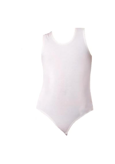3 Adet Anıt Kız Çocuk Geniş Askılı Çıtçıtlı Body 4524 Beyaz