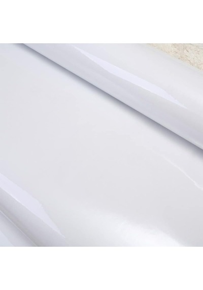 Parlak Beyaz Yapışkanlı Yazı Tahtası Folyosu 90cm X 4mt K Diğer