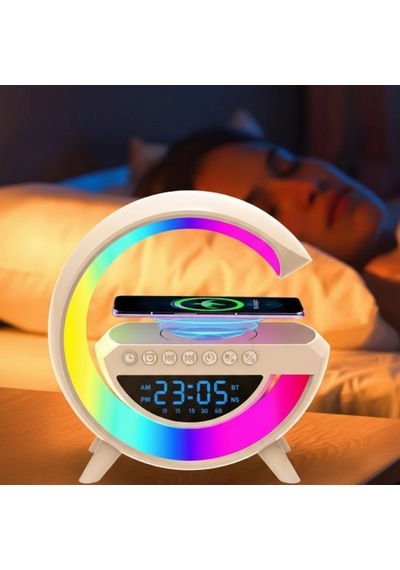 Rgb Aydınlatmalı Kablosuz Bluetooth Hoparlör Usb, Fm, Tf Kart Ve Aux Destekli