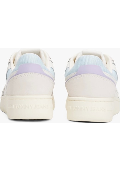 Tommy Jeans Tjw Retro Basket Sneaker Kadın Beyaz Sneaker En0en028180k9 Beyaz