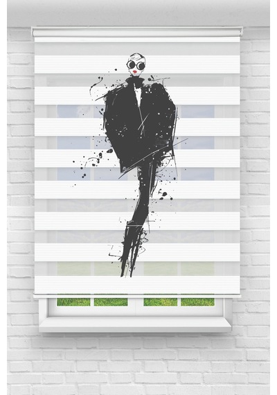 Perdeoutlet38 Baskılı Renkli Moda Kız Dijital Baskılı Zebra Perde-cocuk Odası-stor Perde Model:tyc9a51225e338d66ca127500 Çok Renkli
