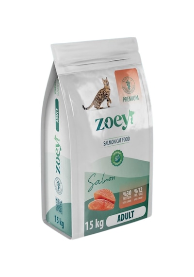 Zoey Somonlu Yetişkin Kedi Maması 15 Kg