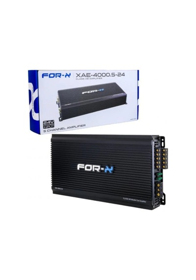 For-x Xae-4000.5 5 Kanal 24 Volt Amplifikatörlikatör
