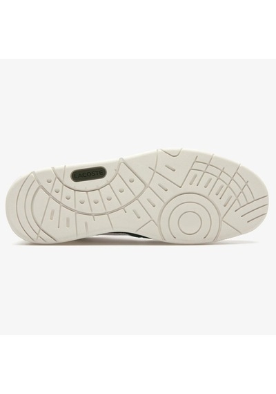 Lacoste T-clip Leather Mens Sneaker Hakiki Deri Günlük Spor Ayakkabı Beyaz Yeşil Beyaz