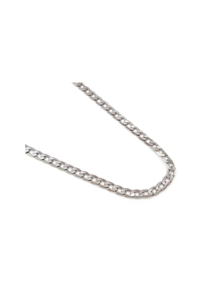 Ferizz Çelik Zincir Kolye 4 Mm Figaro Model Zn-314 Gümüş